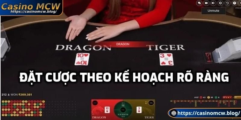 Đặt cược theo kế hoạch rõ ràng